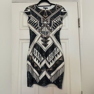 Express - Small Sequin Bodycon Dress